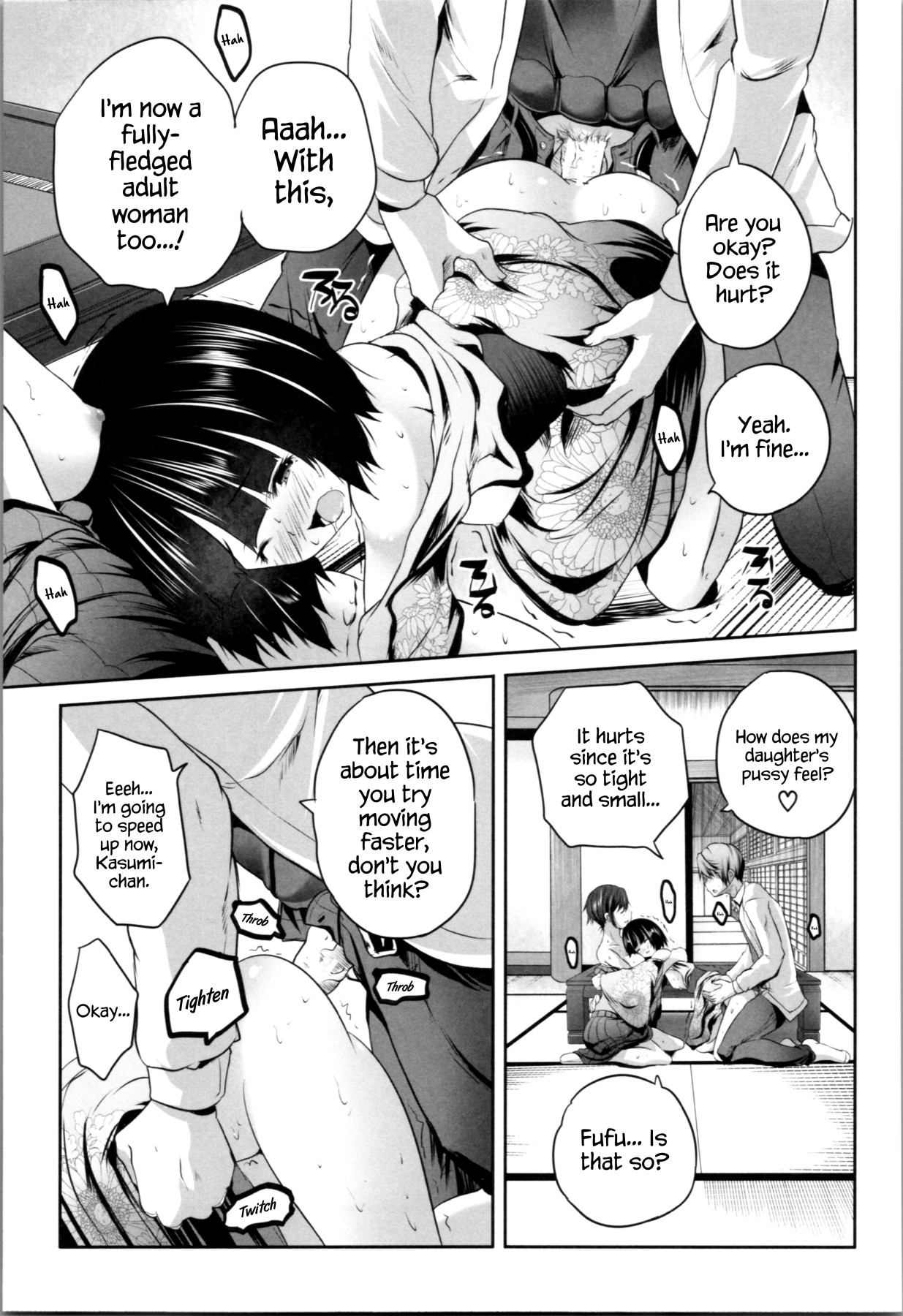 Hentai Manga Comic-Even Though I Didn't Do Anything I Got Reverse Raped By This Mom!-Read-151